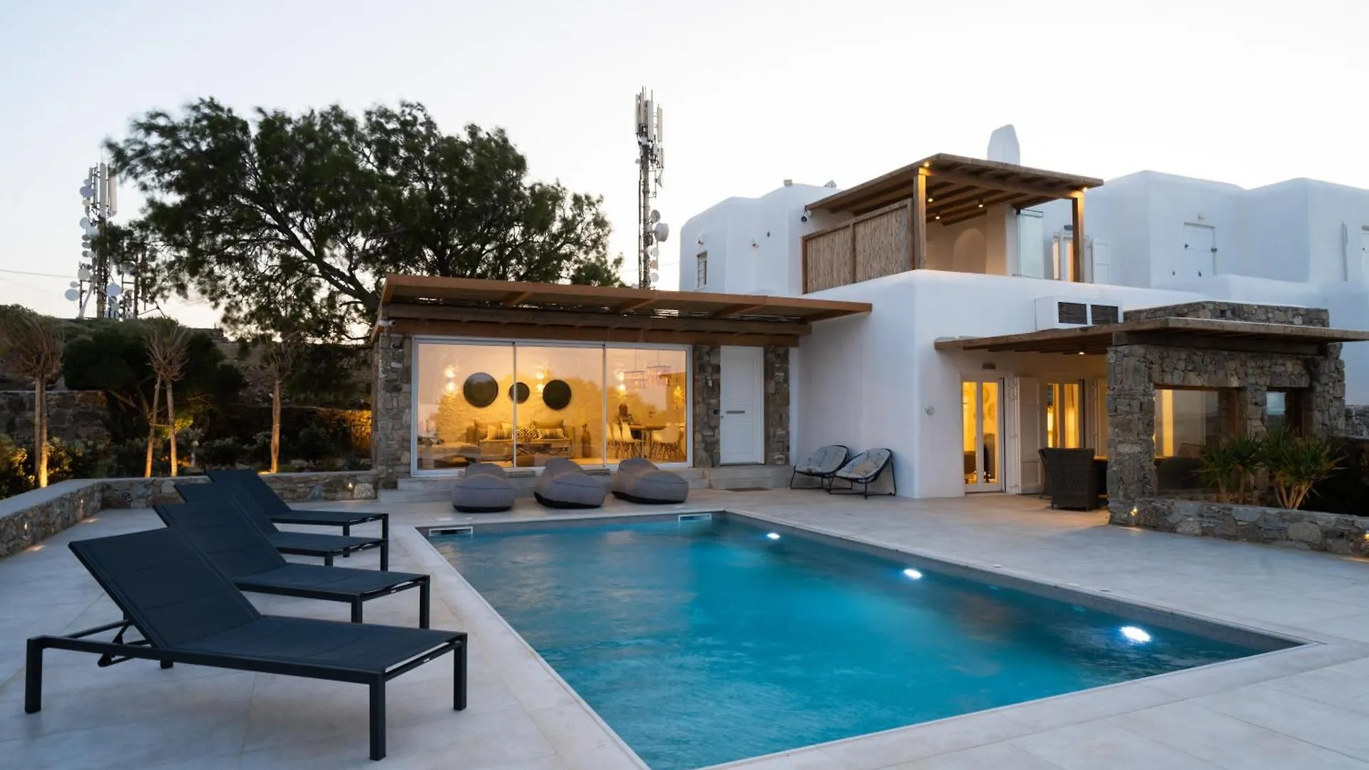 Ambiente Villas -5 Bd Villa Mykonos-Agios Ioannis Mykonos Town